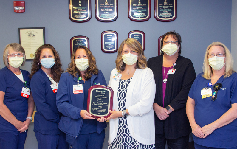 Wound Healing Center Honored with Center of Distinction Award